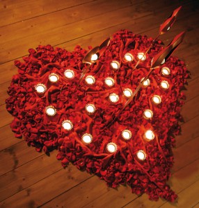 Wie romantisch: Rosen, Blumen und Herzen sind die Klassiker am Valentinstag