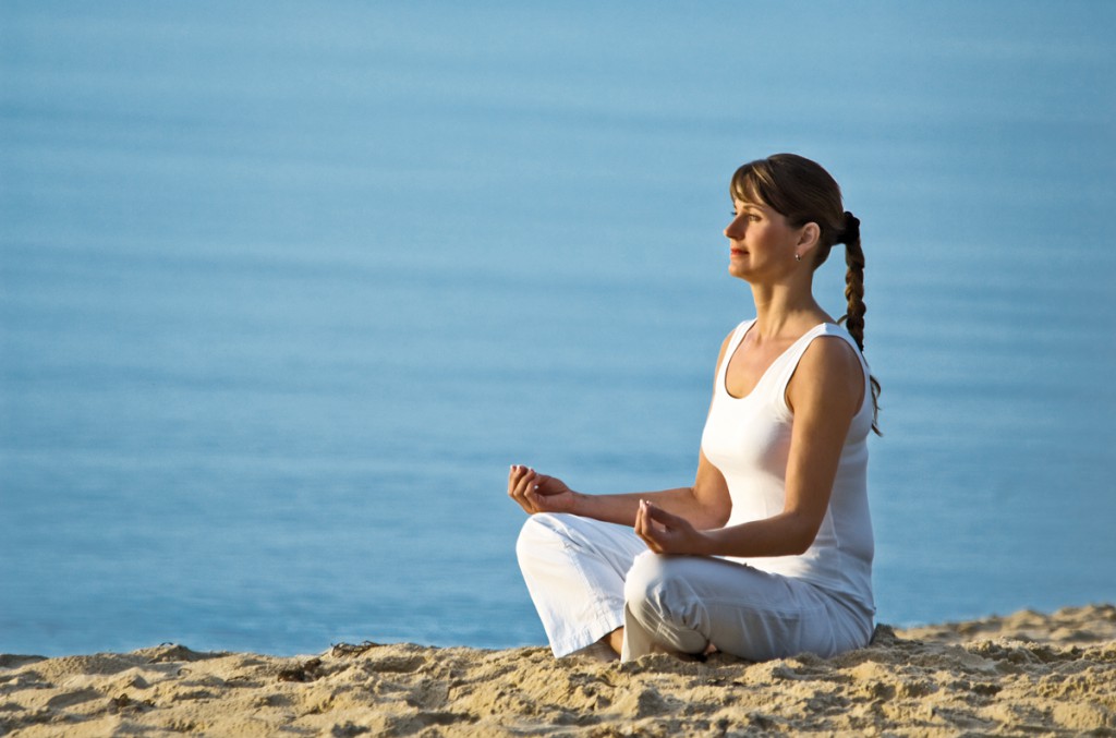 Yoga Stile am Meer