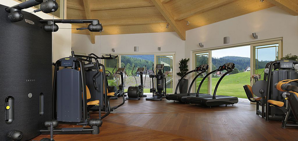 Fitnessraum im Wellnesshotel
