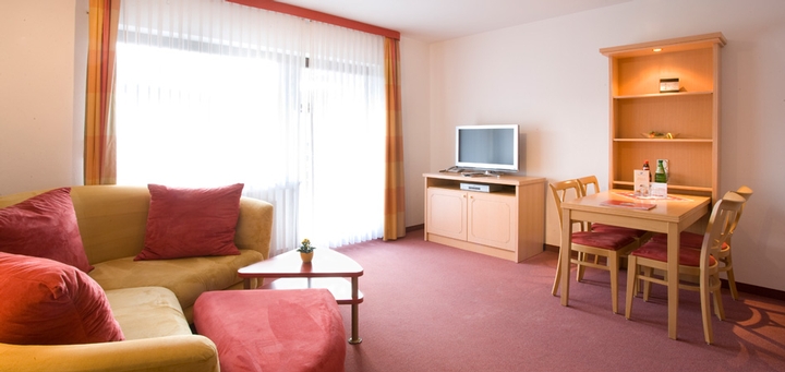Hotel Sonnenpark, Willingen-Upland - Apartment Sternschnuppe Wohnzimmer3