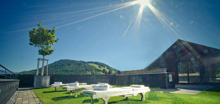 Krumers Post Hotel und Spa - Dachgarten
