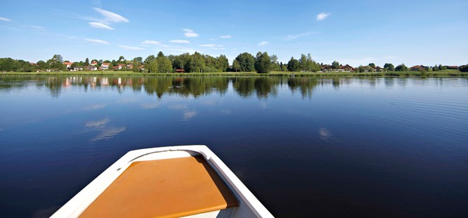 Boot auf dem Soier See