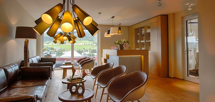 Familienhotel Sonnenpark - SPA- Empfang
