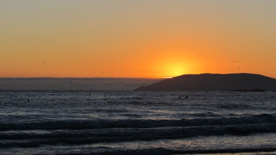 Sehnsucht nach Urlaub Strand in Pismo Beach in Kalifornien