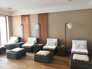 Spalounge im Hotel Eisvogel