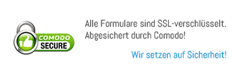Wir setzen auf Sicherheit!