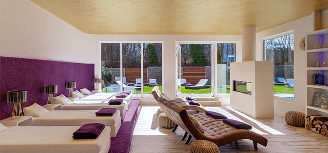 Vital- und Wellnesshotel Zum Kurfürsten - Der Ruheraum des Poolhauses
