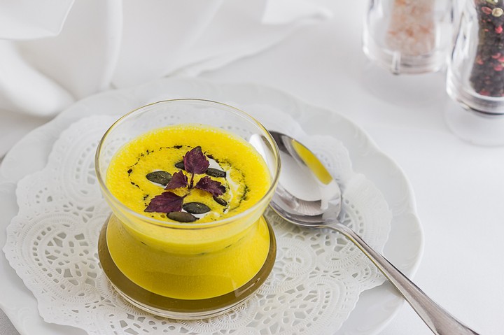 Michels Wohlfühlhotel - Kürbissuppe