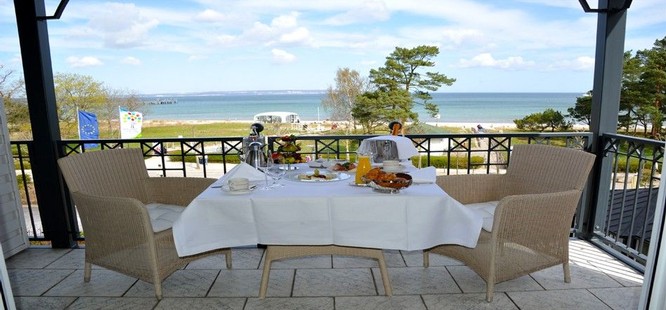 Grand Hotel Binz -Baltic-Superior-Doppelzimmer Balkon