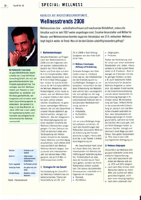 Wellnesstrends 2008